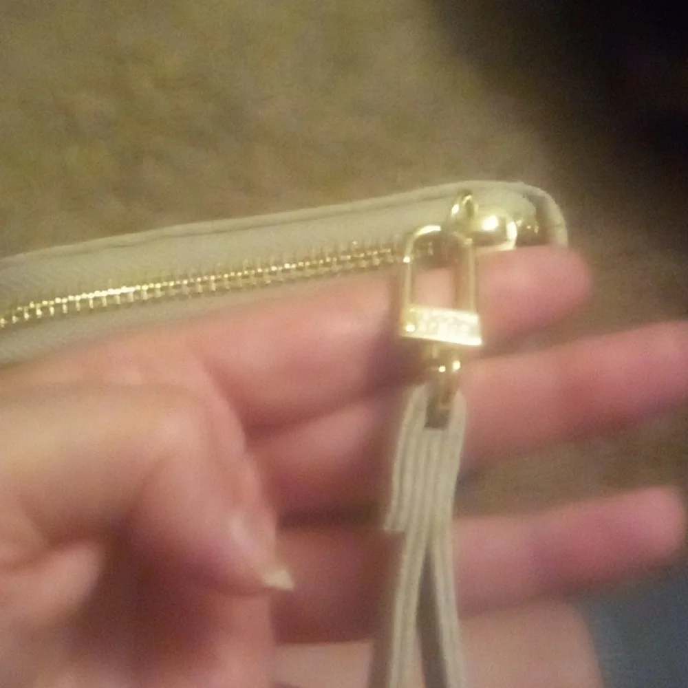 Steve Madden Tan Wristlet